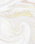 Papier Peint Pierre – Marbrures Blanches aux Reflets Dorés