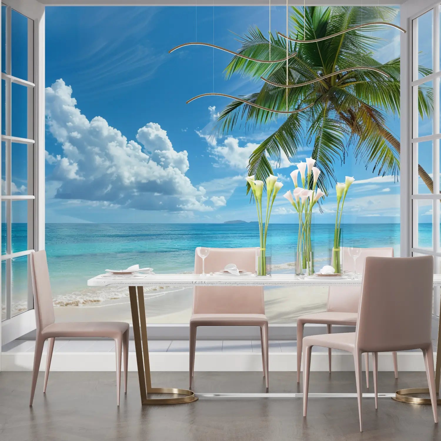 Landscape Wallpaper - Window on the Beach