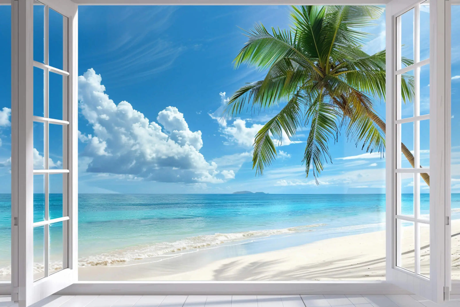Landscape Wallpaper - Window on the Beach