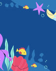 Papier Peint Enfant - Animaux Marins