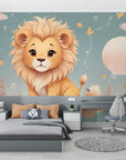 Children's Wallpaper - King of the Fairy Savannah
