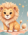 Children's Wallpaper - King of the Fairy Savannah