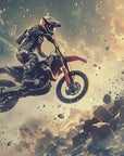 Papier Peint Enfant - Moto Cross