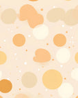 Geometric Wallpaper - Delicate Pastel Polka Dots