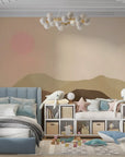 Mountain Wallpaper - Gentle Ridges in the Rising Sun