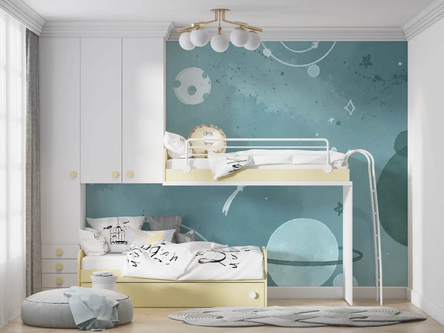 Children's Wallpaper - Mysterious Universe and Planets