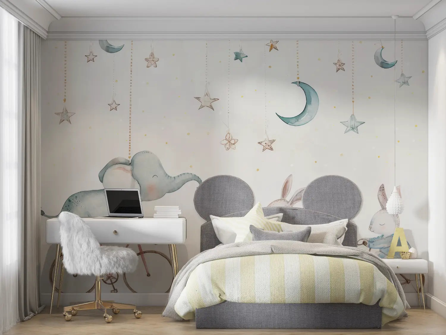 Children's Wallpaper - Dreamlike Bike Ride