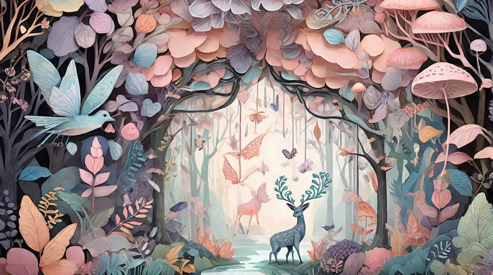 Forest Wallpaper - Magical Woodland World