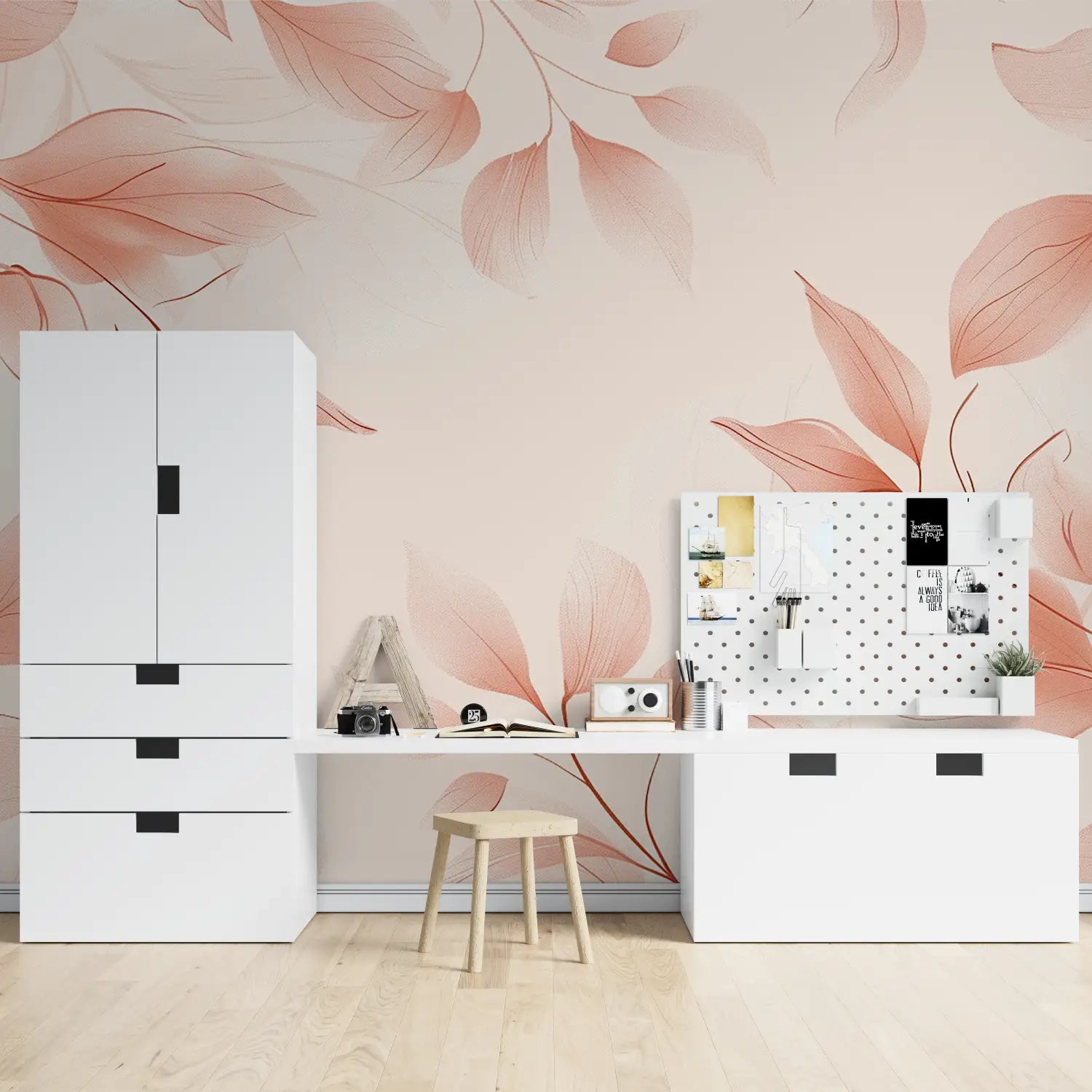 Foliage Wallpaper - Delicate Watercolor Branches