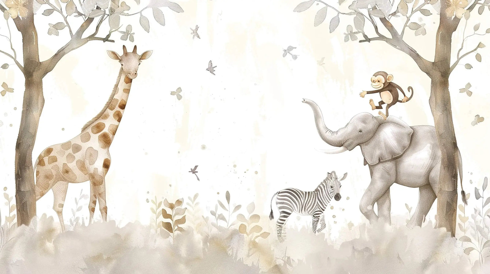 Animal Wallpaper - Soft Safari