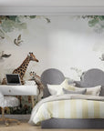 Papier Peint Animaux - Safari Enchanté