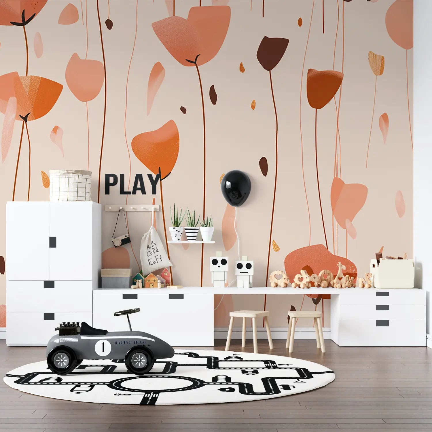 Floral Wallpaper - Dancing Petals