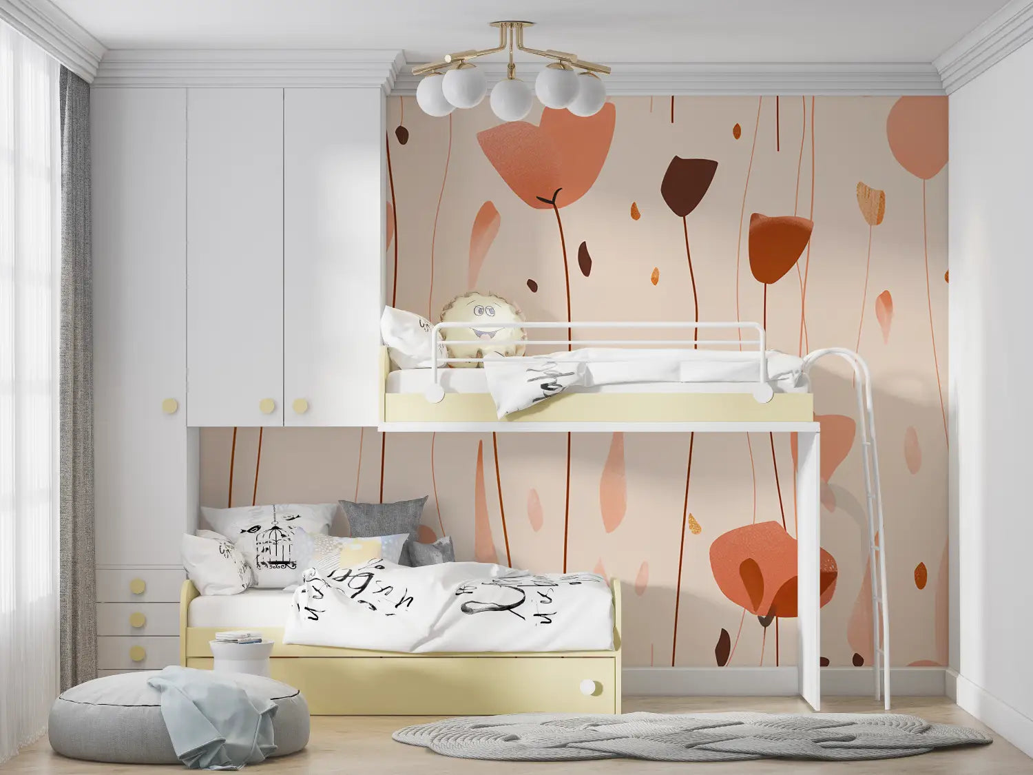 Floral Wallpaper - Dancing Petals