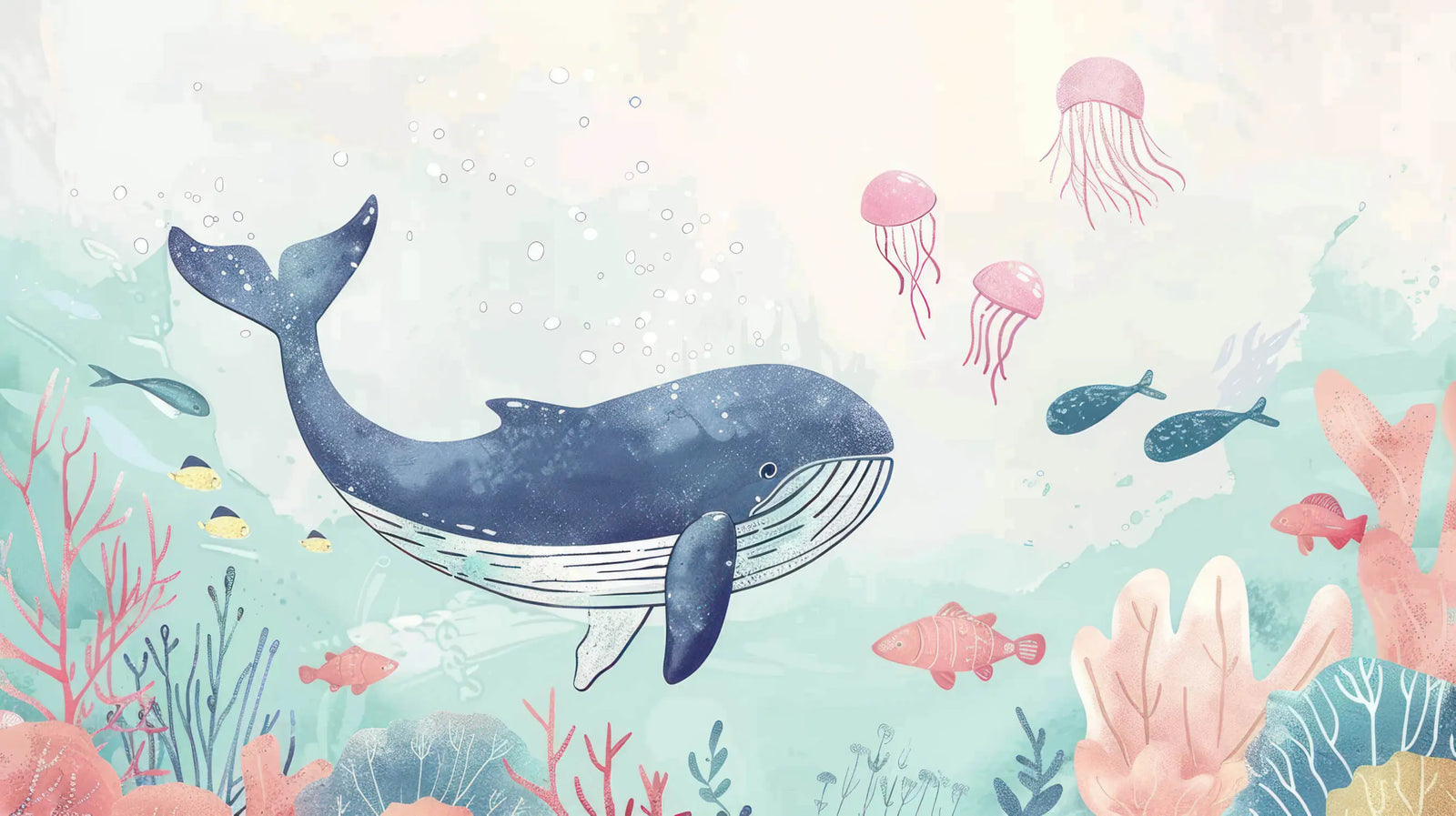 Children's Wallpaper - Poetic Ocean