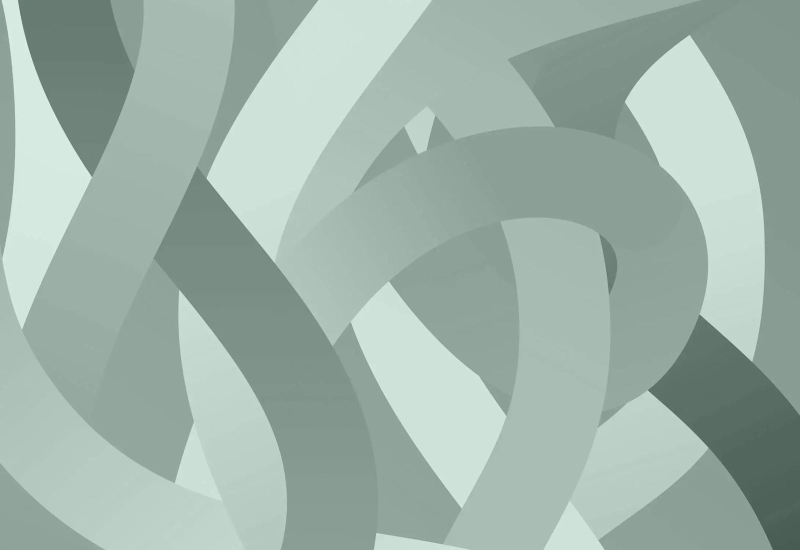 Geometric Wallpaper - Intertwined Curves