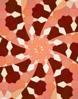 Geometric Wallpaper - Warm Kaleidoscope