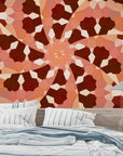 Geometric Wallpaper - Warm Kaleidoscope