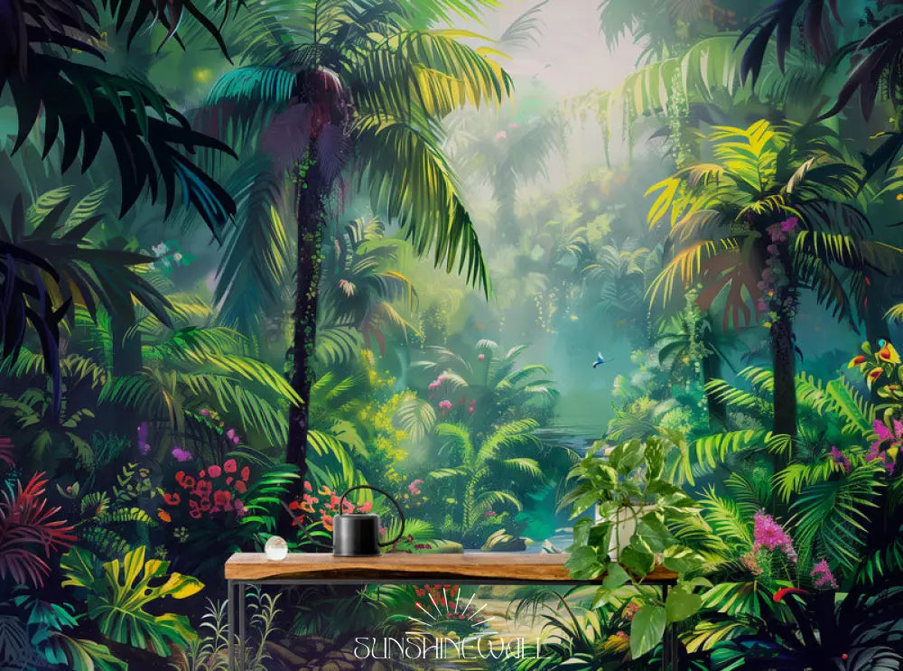 Papier Peint Exotique - Jungle Tropicale