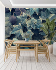 Papier Peint Feuillage - Lierre Mystique