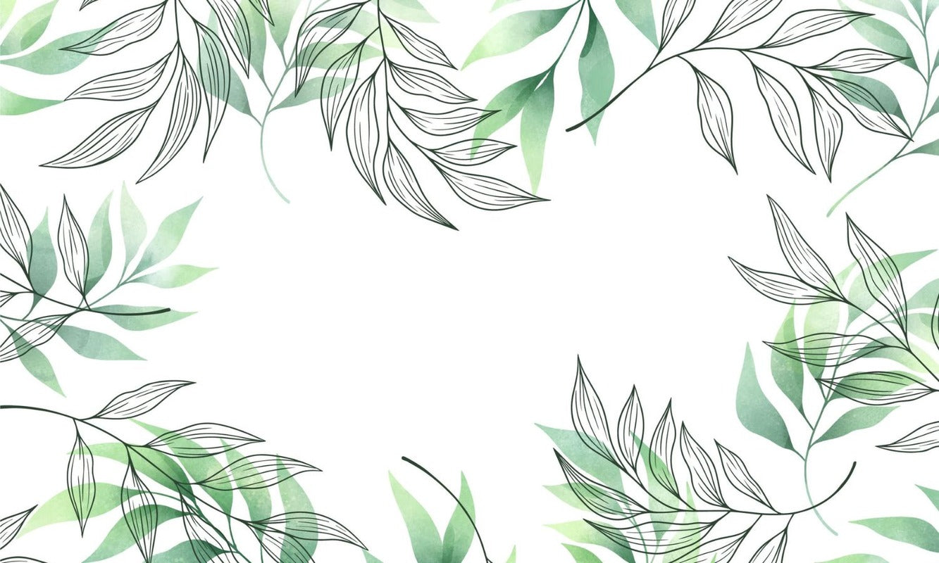 Papier Peint Feuillage - Forêt Tropicale Verte