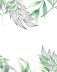Papier Peint Feuillage - Forêt Tropicale Verte