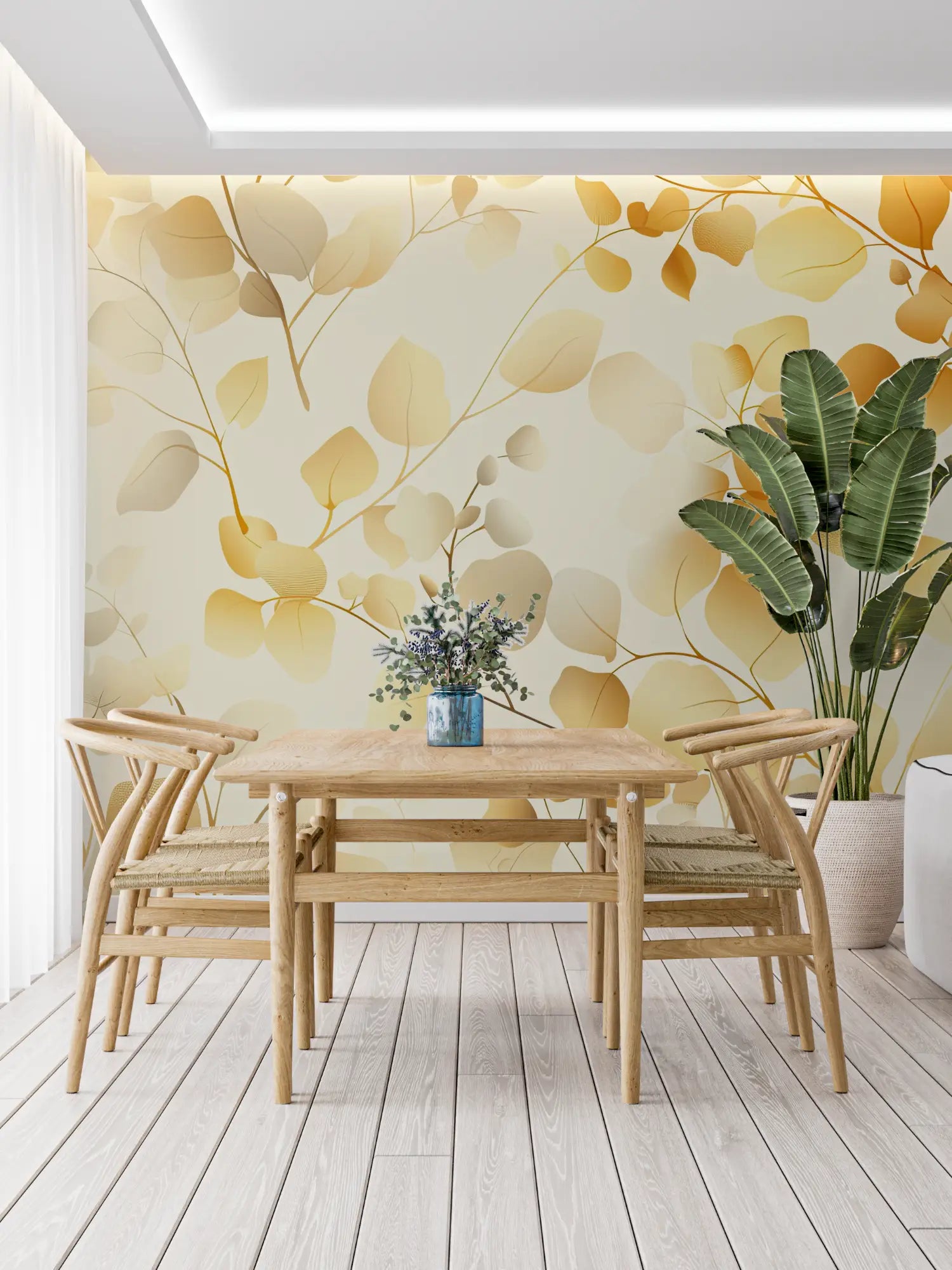 Foliage Wallpaper - Autumnal Softness