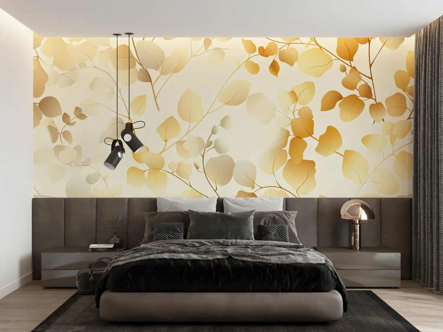 Foliage Wallpaper - Autumnal Softness