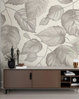 Papier Peint Feuillage - Feuilles Délicates