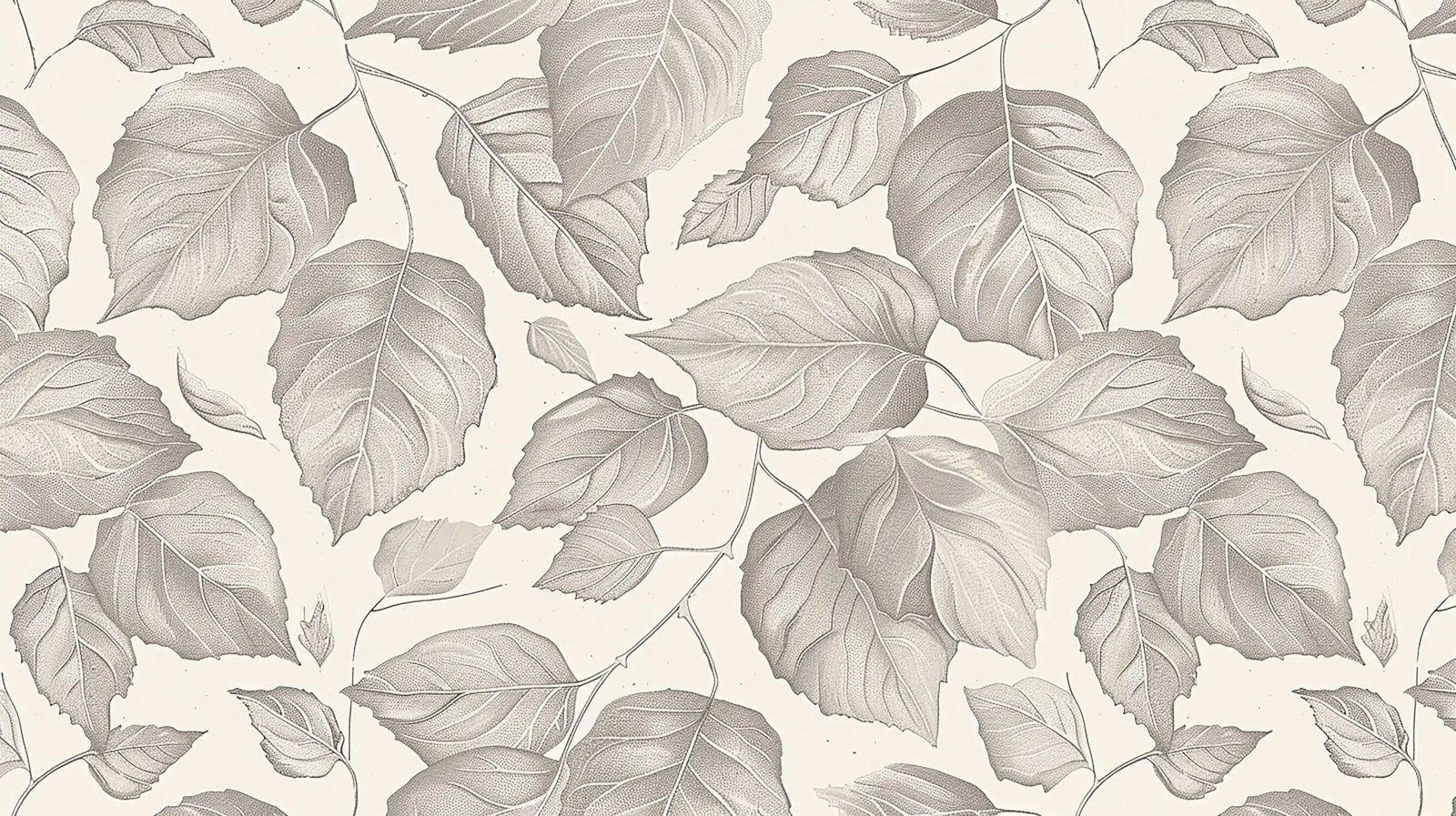 Foliage Wallpaper - Delicate Leaves