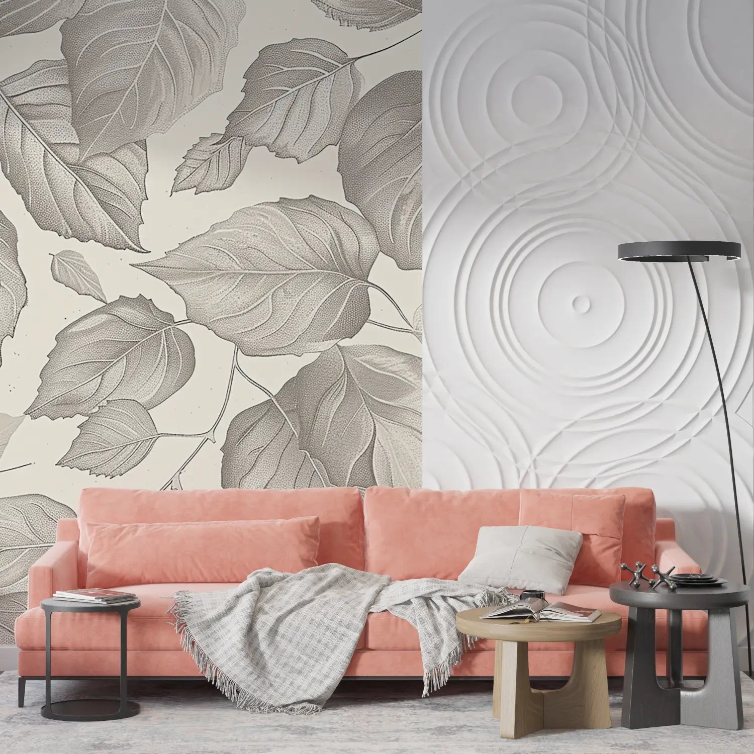 Foliage Wallpaper - Delicate Leaves