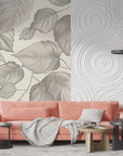 Papier Peint Feuillage - Feuilles Délicates
