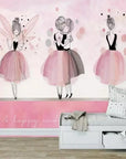 Children's Wallpaper - Dancing Fairies