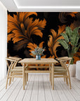 Foliage Wallpaper - Baroque Leaves