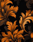 Foliage Wallpaper - Baroque Leaves