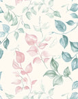 Floral Wallpaper - Delicate Pastel Foliage