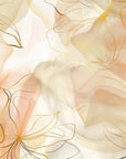 Papier Peint Floral - Esquisse Florale Légère