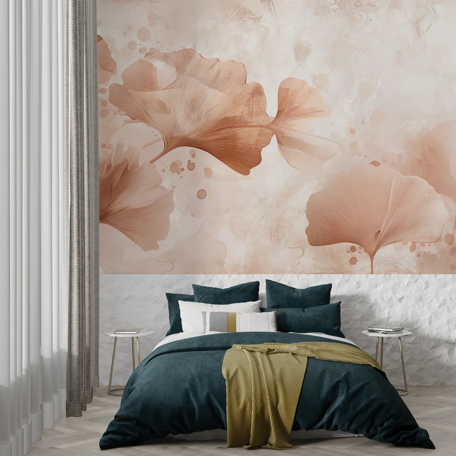 Japanese Wallpaper - Delicate Ginkgo