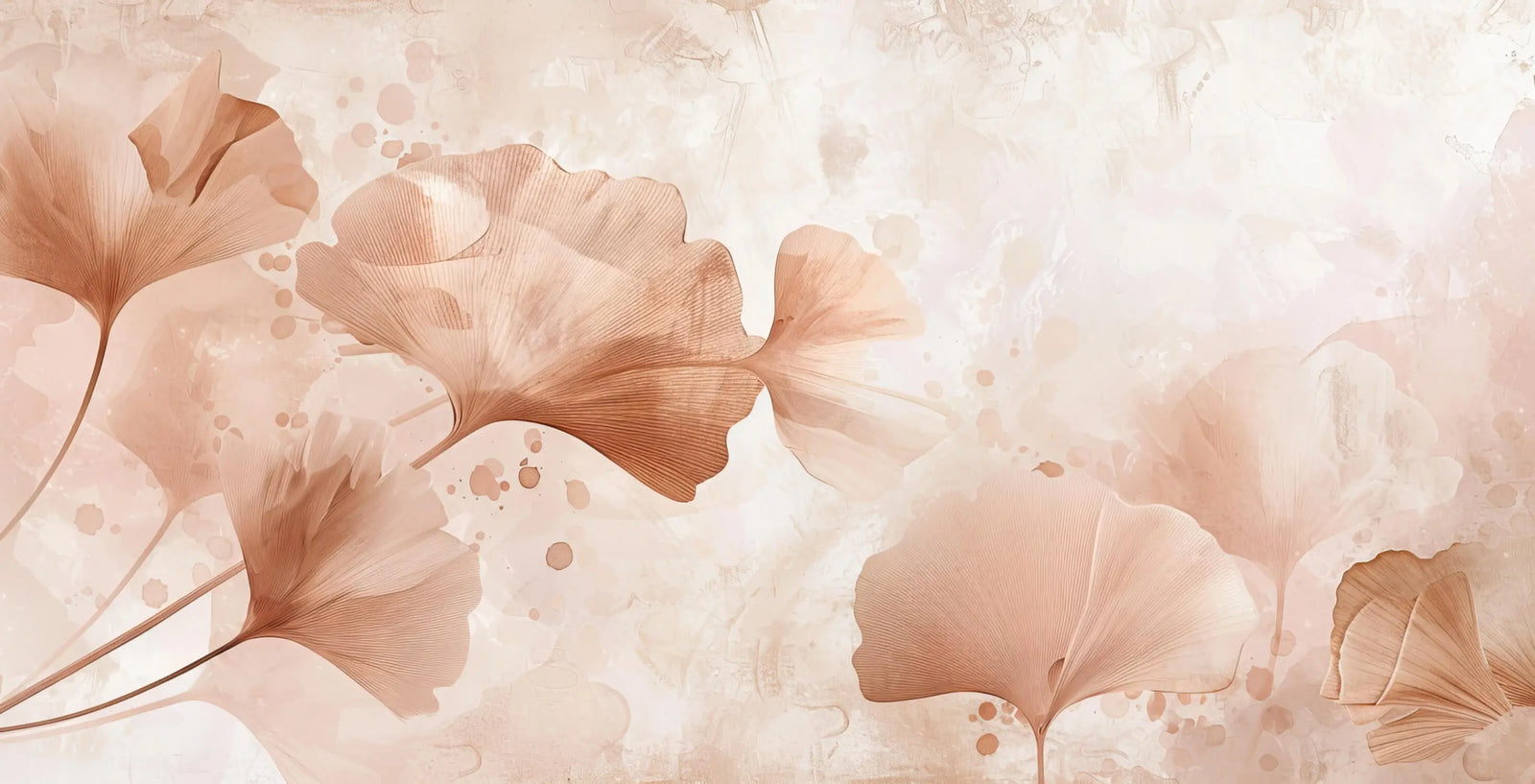 Japanese Wallpaper - Delicate Ginkgo