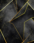 Geometric Wallpaper - Golden Sparkles