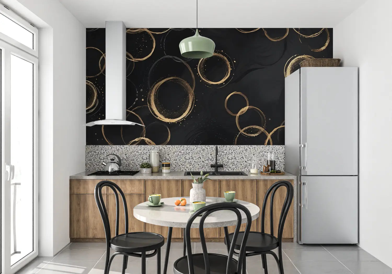 Art &amp; Deco Wallpaper - Enchanting Circles