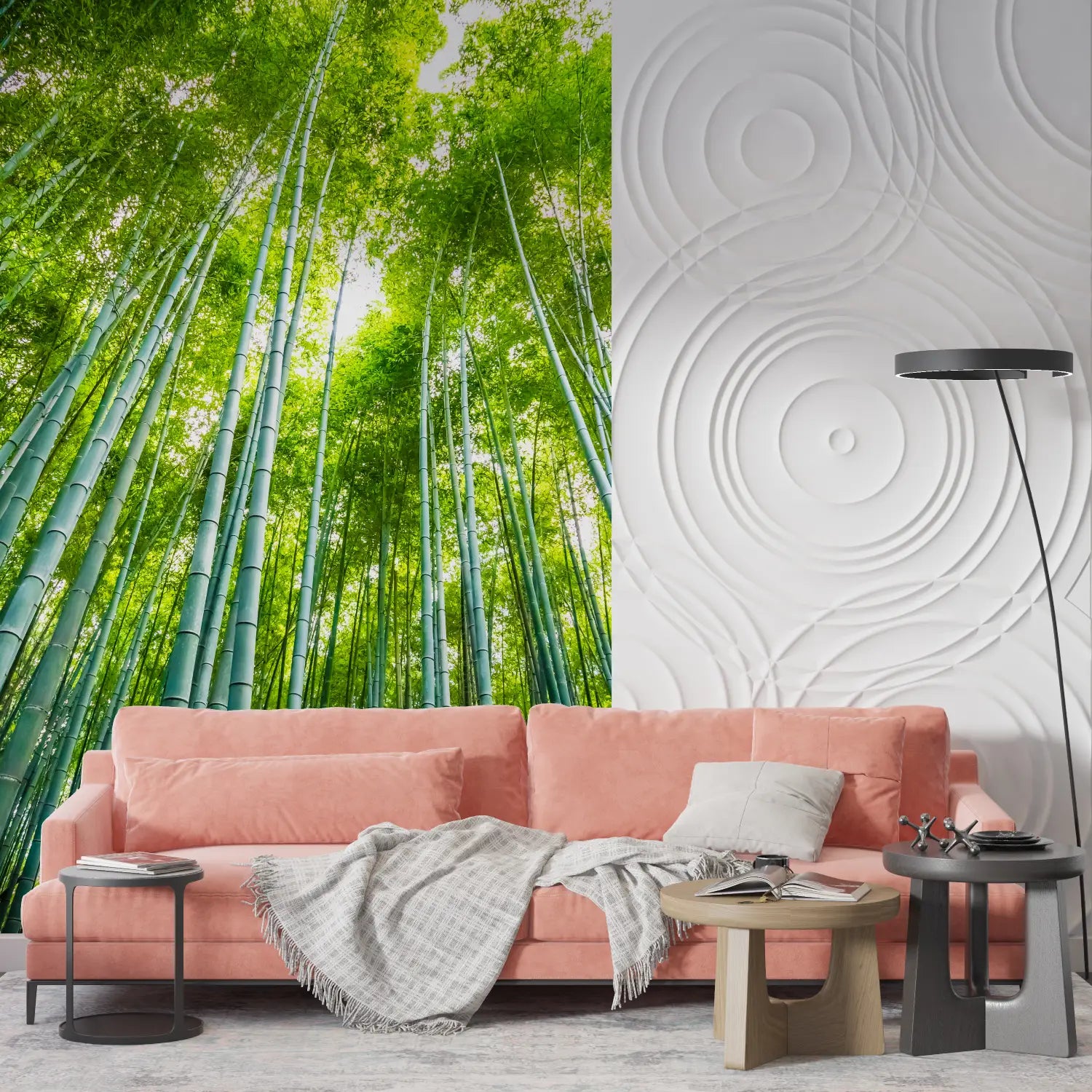 Forest Wallpaper - Bright Bamboos