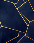 Geometric Wallpaper - Blue Prisms