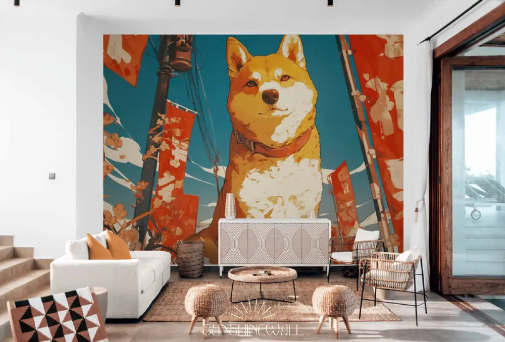 Papier Peint Japonais - Shiba