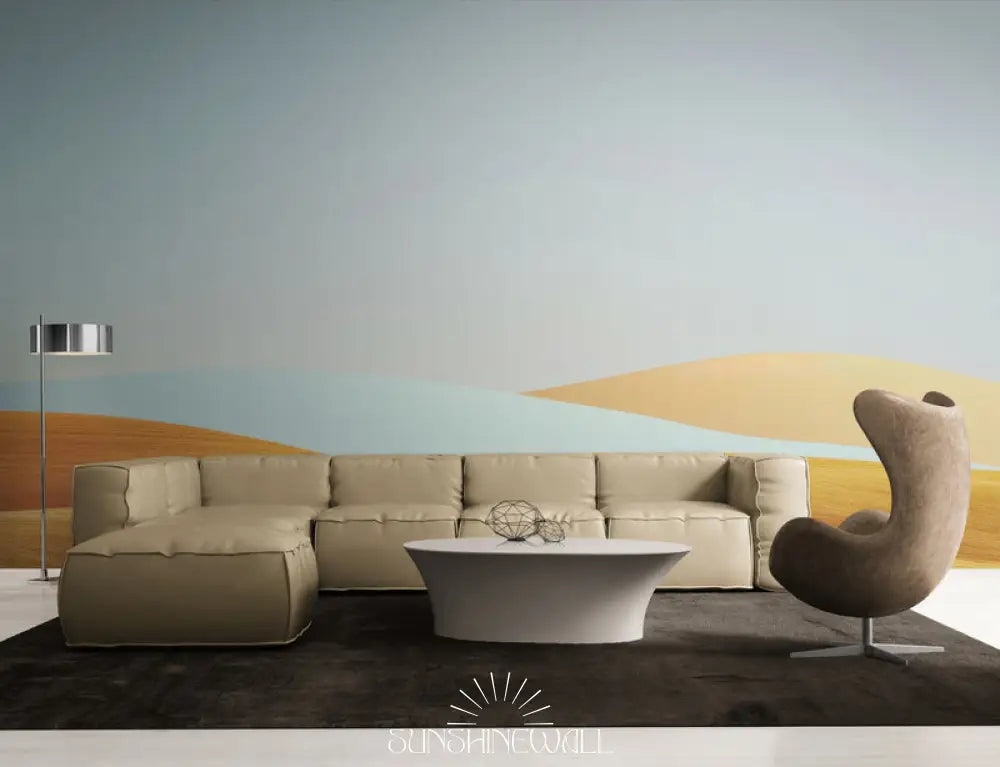 Papier Peint Minimaliste - Dunes