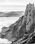 Mountain Wallpaper - Summit in the Clouds