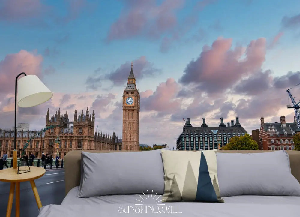 Papier Peint Panoramique - Londres Et Big Ben