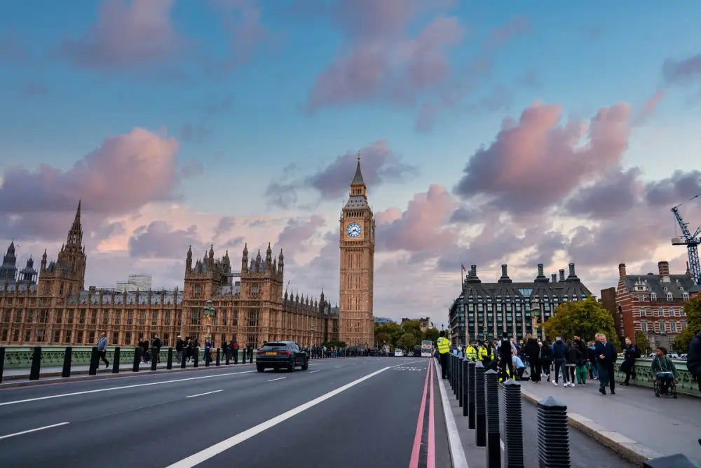 Papier Peint Panoramique - Londres Et Big Ben