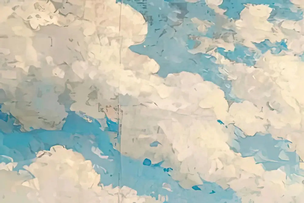 Papier Peint Paysage - Ciel Bleu