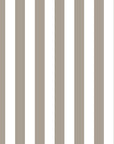 Papier Peint Art & Déco - Rayures Marron Et Blanc