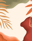 Papier Peint Art & Déco - Terracotta Tropical